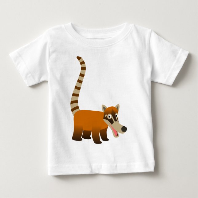 Personalizado sonriente y escueta, Coatimundi Baby (Anverso)