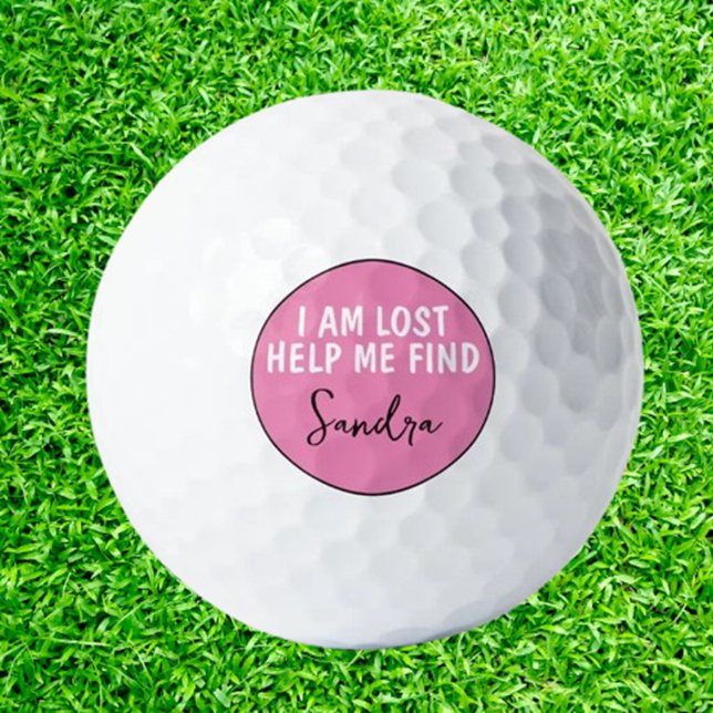 Personalizado Soy el tema Perdido Pelotas de Golf  (Check out our stylish golf ball, perfect for birthdays or surprising your golf-loving friend)