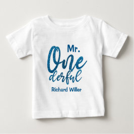 Personalizado Sr. Onemaravilloso Niño Camiseta