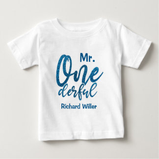 Personalizado Sr. Onemaravilloso Niño Camiseta