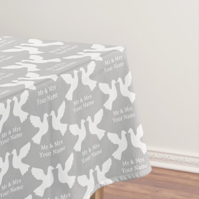 Personalizado Sr. y los manteles de la recepción n (In Situ)