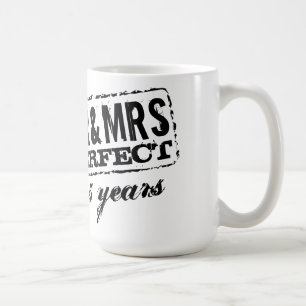 Personalizado Sr. y Sra. boda aniversario tazas de