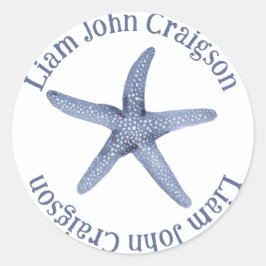 Personalizado Starfish Pegatina