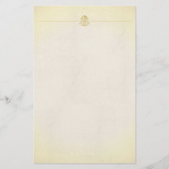 Personalizado Stationery Estilo de papel de pergam (Anverso)