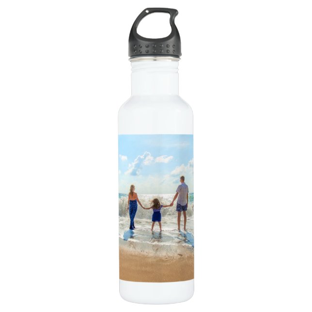 Personalizado Su Botella De Agua De Fotografía (Anverso)