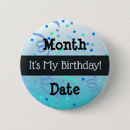 Personalizado Su Botón De Cumpleaños