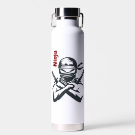 Personalizado Su Nombre Botella De Agua Ninja