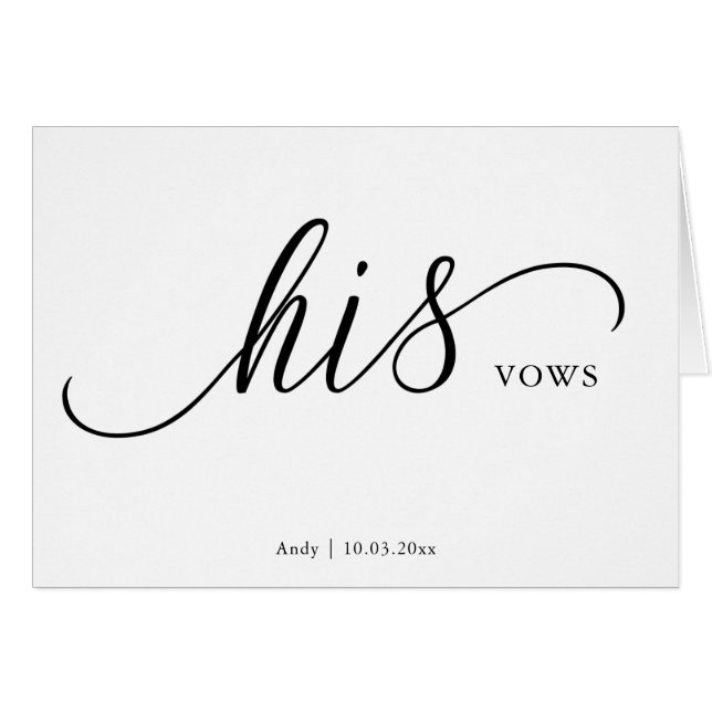 Personalizado Su Tarjeta De Día De Boda De Flechas (Anverso (Horizontal))