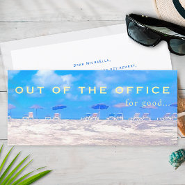 Personalizado Summer Beach Blue White Feliz Jubila