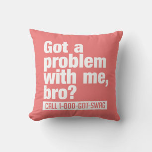 PERSONALIZADO SWAG lanzar almohada