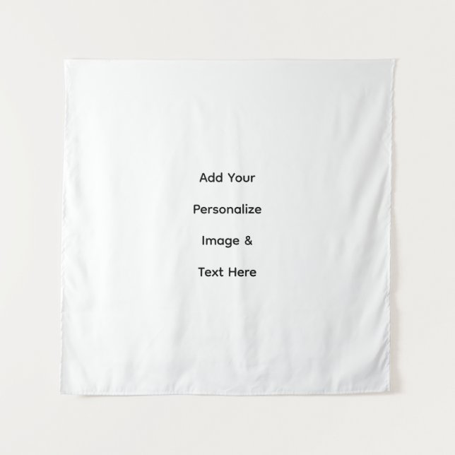 Personalizado | Tapiz de 57" x 57" (Anverso)
