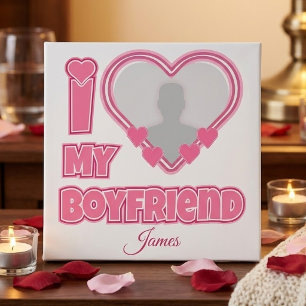 Personalizado Te Amo Mi Novio – Agregar Foto y Nom