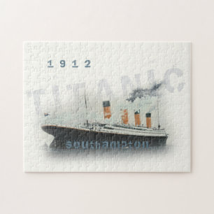 Personalizado Texto 1912 Rompecabezas Titanic