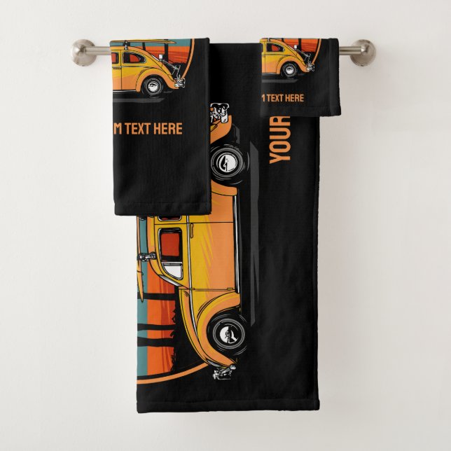 Personalizado Texto Atardecer tropical (In situ)