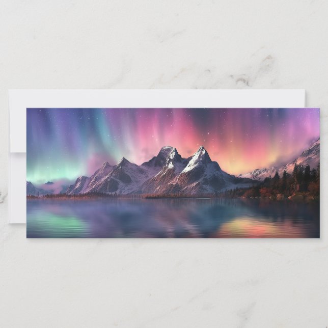 Personalizado Texto Aurora Borealis (Anverso)