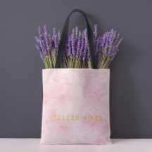 Personalizado Texto Bolsa de la tota de la nebulos