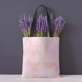 Personalizado Texto Bolsa de la tota de la nebulos
