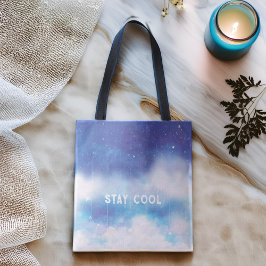 Personalizado Texto Bolsa de la tota de la nebulos