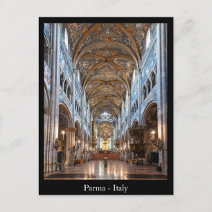 Personalizado texto Catedral de Parma, postal de I