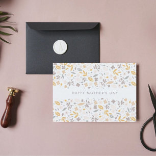 Personalizado Texto Floral Confetti Mejor Día de l