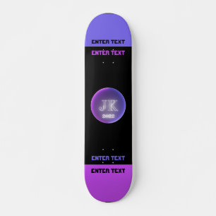 Personalizado Texto JK 2022 Skateboard