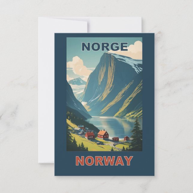 Personalizado Texto Noruega (Anverso)
