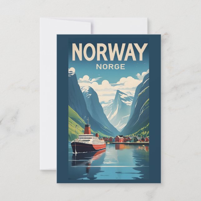 Personalizado Texto Noruega (Anverso)