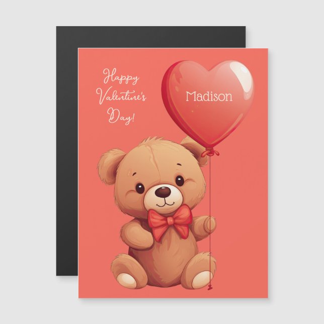 Personalizado Textos Amor Teddy (Anverso/Reverso)