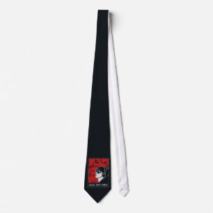 Personalizado Textos Art Deco Corbata de música
