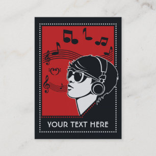 Personalizado Textos Art Deco Tarjetas de visita d