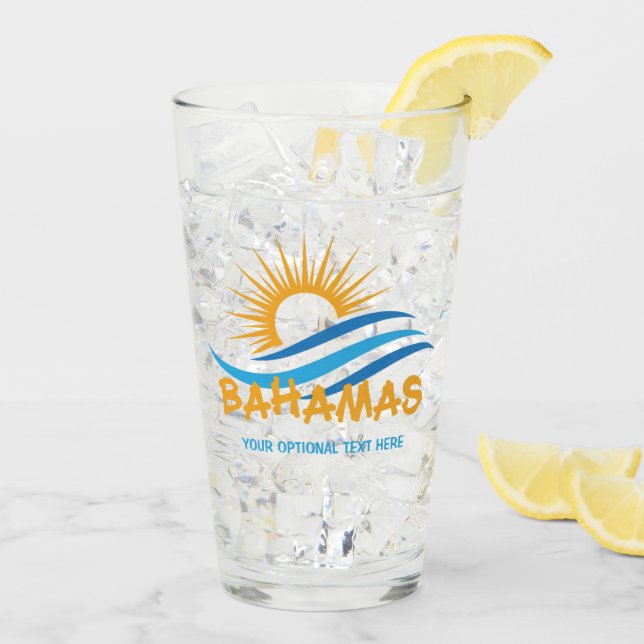 Personalizado Textos Bahamas (Reverso (hielo))