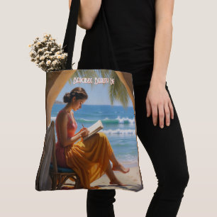 Personalizado Textos Belleza En La Playa Bolsa De 
