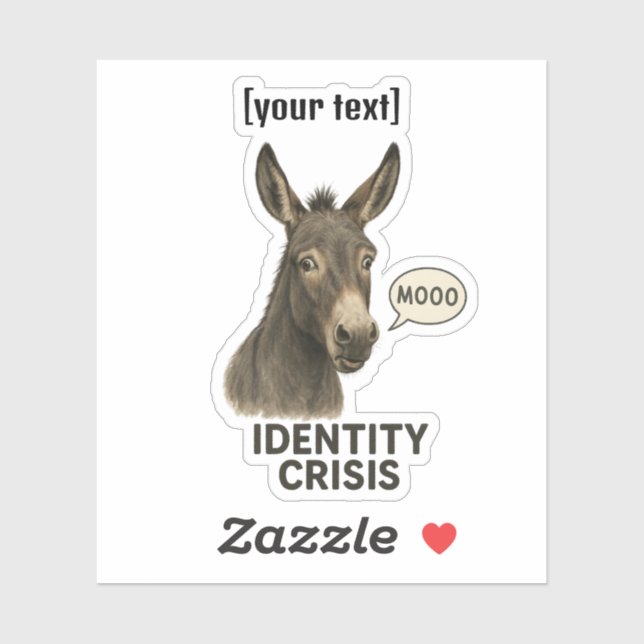 Personalizado Textos Pegatina divertidísimo (Hoja)