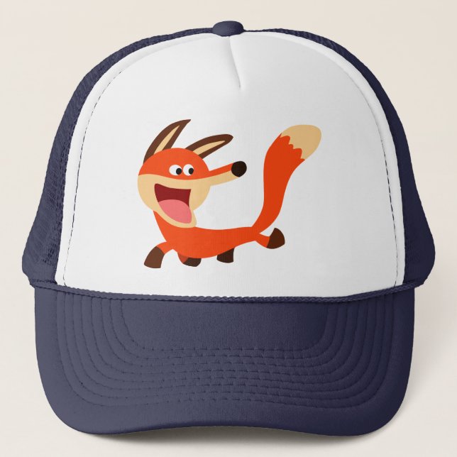 Personalizado travieso, Gorra Fox (Anverso)