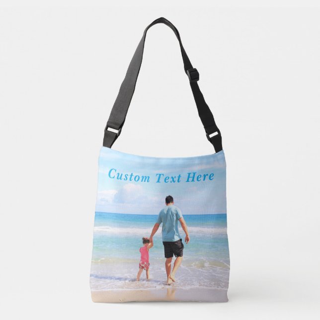 Personalizado tu bolsa de fotos de cuerpo cruzado  (Anverso)