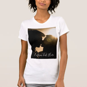 Personalizado tu camiseta fotográfica con texto