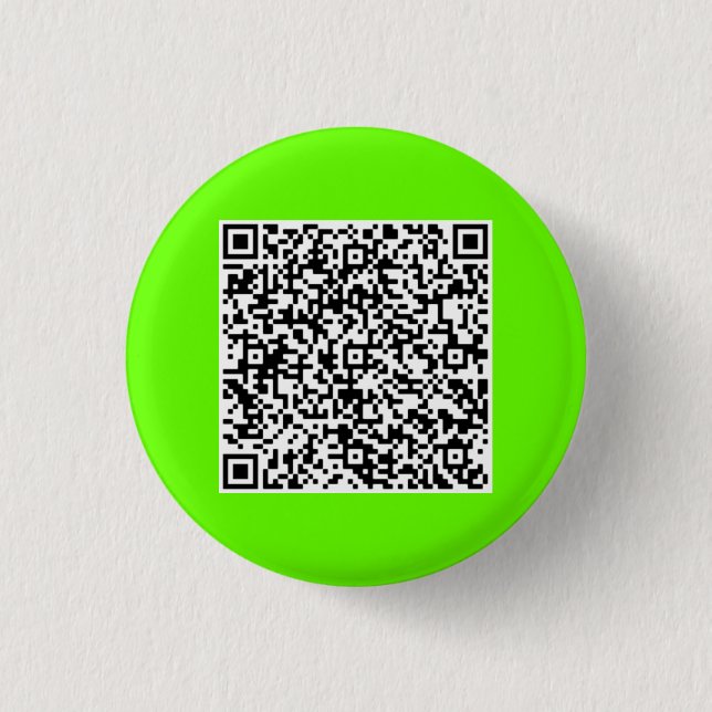 Personalizado Tu código QR Botón Funny - Elegir co (Anverso)