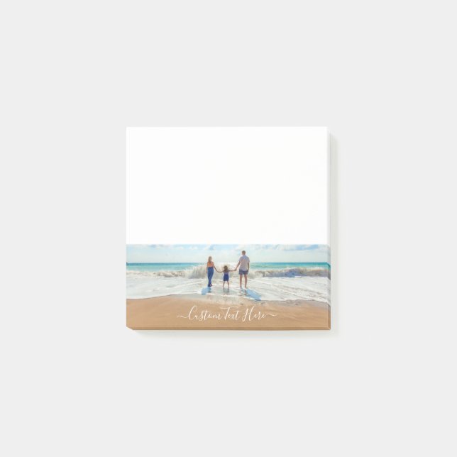 Personalizado Tu foto favorita Publicar notas con  (Anverso)