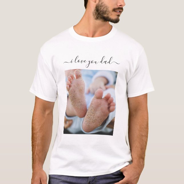 Personalizado Tu foto texto regalo de camiseta de  (Anverso)