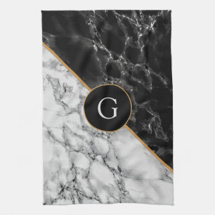 Personalizado Tu Letra Toalla De Cocina Diseño De