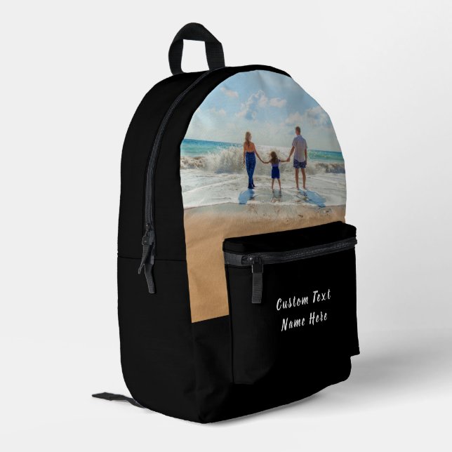 Personalizado tu mochila de texto fotográfico - El (Esquina izquierda trasera)