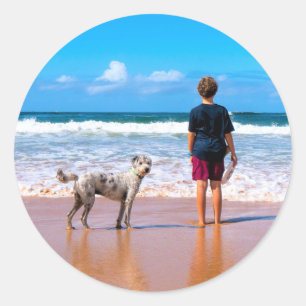 Personalizado tu Pegatina de regalo de fotos favor