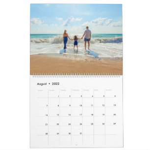 Personalizado tu regalo de calendario fotográfico