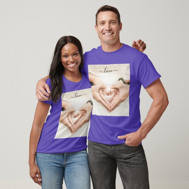 Personalizado Tu regalo de camiseta de fotos con t (Unisexo)