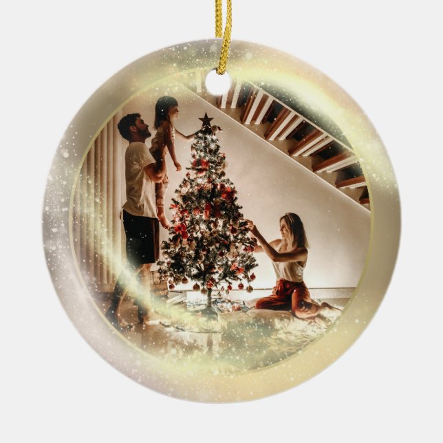 Personalizado Tu regalo de decoración de árbol de  (Frente)