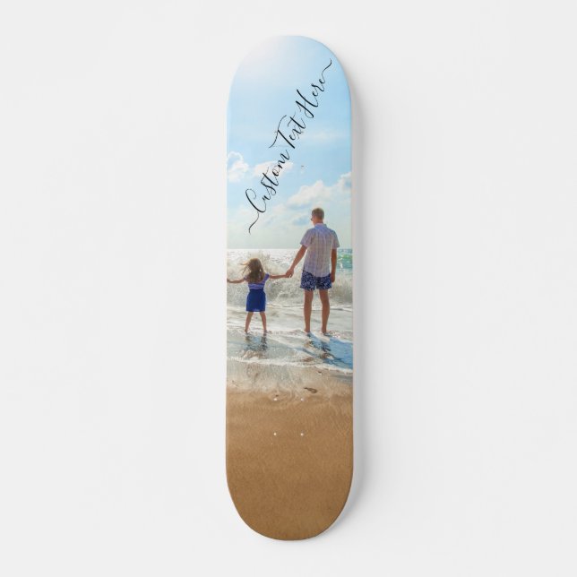 Personalizado tu regalo de foto para skateboard co (Anverso )