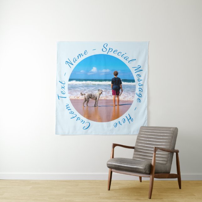 Personalizado tu tapiz fotográfico con texto Perso (In situ)