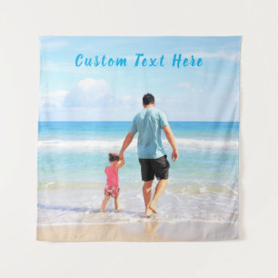 Personalizado tu tapiz fotográfico con texto Perso