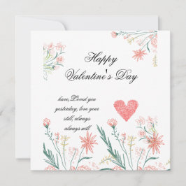 Personalizado tu tarjeta de amor de San Valentín