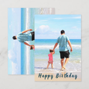 Personalizado Tu tarjeta de cumpleaños fotográfica